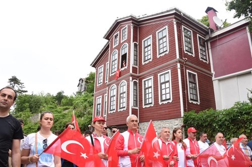 “Atatürk ve İstiklal Yolu Yürüyüşü”İlçemizden Başladı..